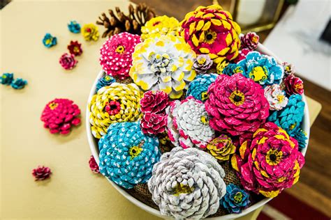 How to Make Pinecone Flowers: A Whimsical Journey into Nature's Craft